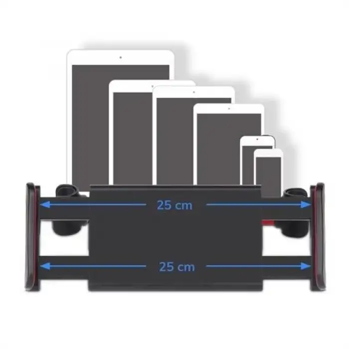 New Oto Koltuk Arkası Telefon Tablet Tutucu Ayarlanabilir 360 Derece Dönebilen Pratik Stand