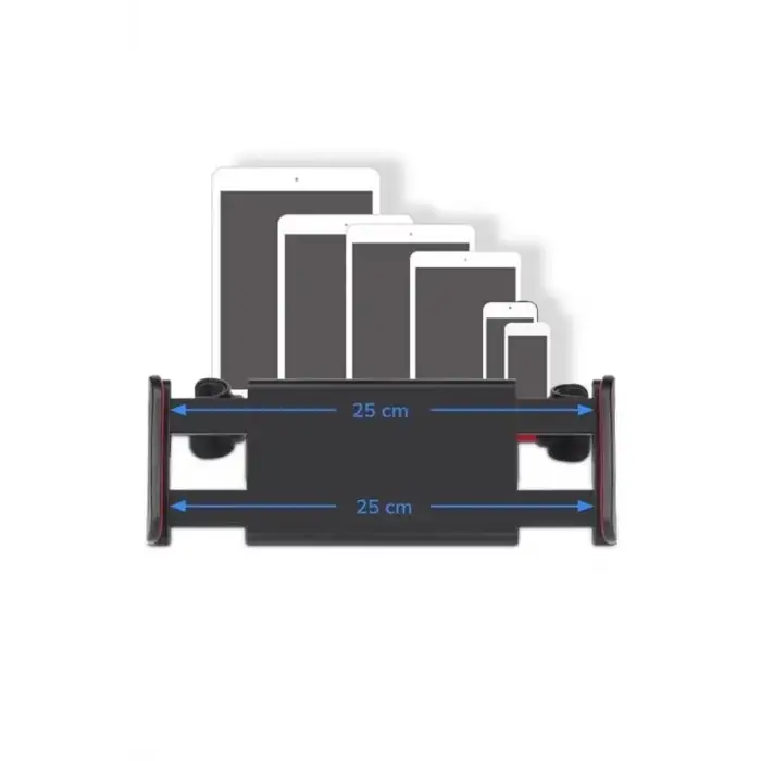 New Oto Koltuk Arkası Telefon Tablet Tutucu Ayarlanabilir 360 Derece Dönebilen Pratik Stand