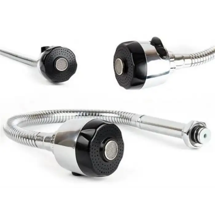 New Oynar Başlıklı 2 Fonksiyonlu Spiral Musluk Başlığı Mutfak Hortumu