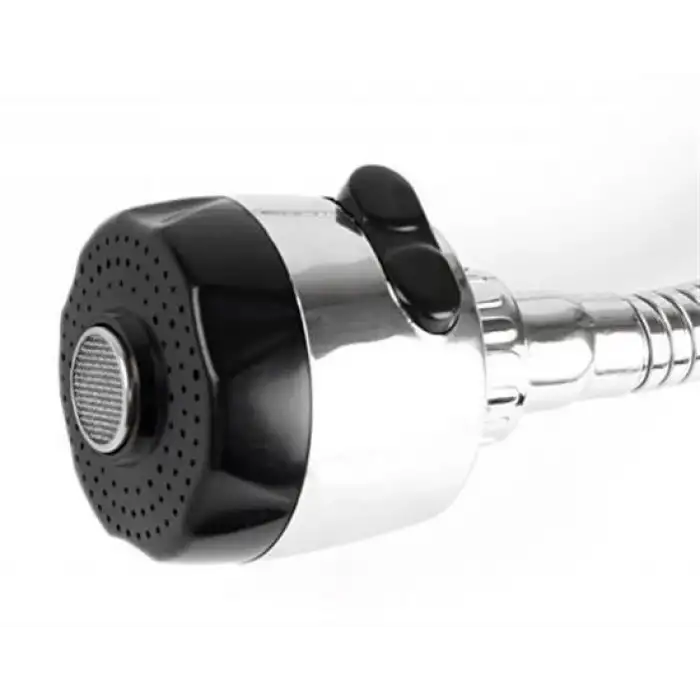 New Oynar Başlıklı 2 Fonksiyonlu Spiral Musluk Başlığı Mutfak Hortumu