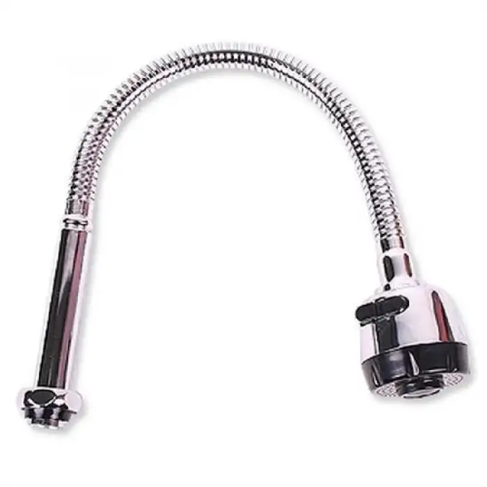 New Oynar Başlıklı 2 Fonksiyonlu Spiral Musluk Başlığı Mutfak Hortumu
