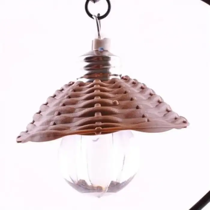 New Pilli Işıklı Romantik Çift Tema Büyük Boy Dekoratif Ahşap Biblo