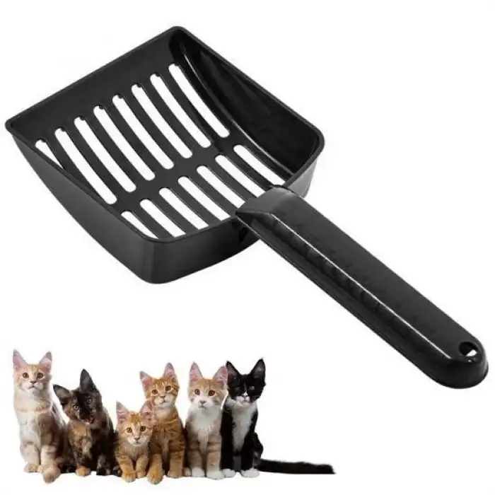 New Plastik Evcil Hayvan Kedi Kumu Temizleme Eleme Küreği