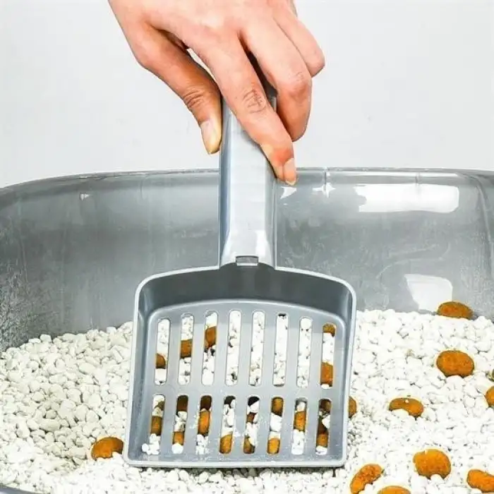 New Plastik Evcil Hayvan Kedi Kumu Temizleme Eleme Küreği