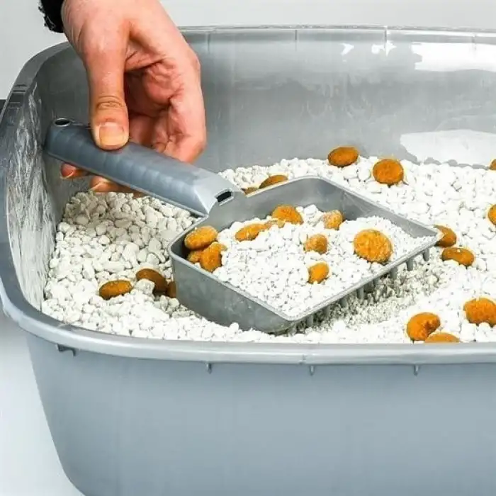 New Plastik Evcil Hayvan Kedi Kumu Temizleme Eleme Küreği