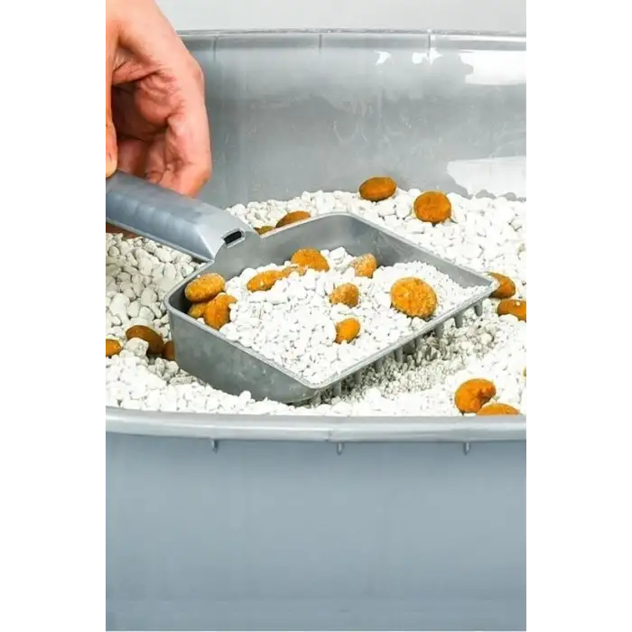 New Plastik Evcil Hayvan Kedi Kumu Temizleme Eleme Küreği