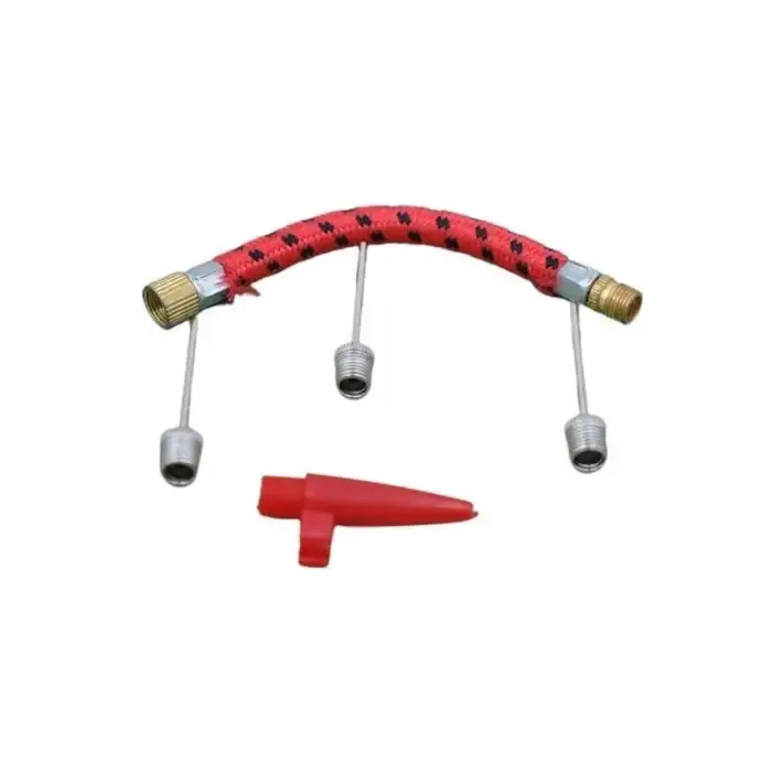 New Pompa İğne Başlık Seti Top Bisiklet Lastiği Şişirme İğneleri