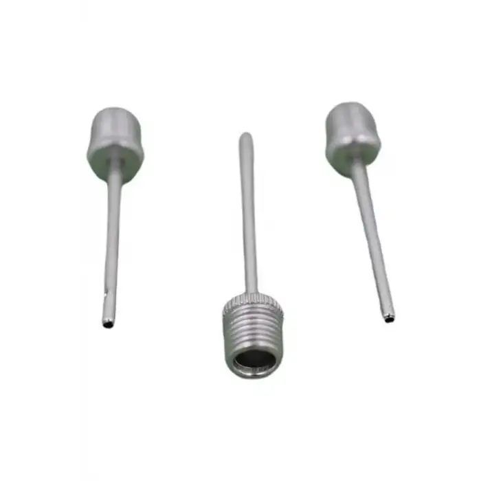 New Pompa İğne Başlık Seti Top Bisiklet Lastiği Şişirme İğneleri