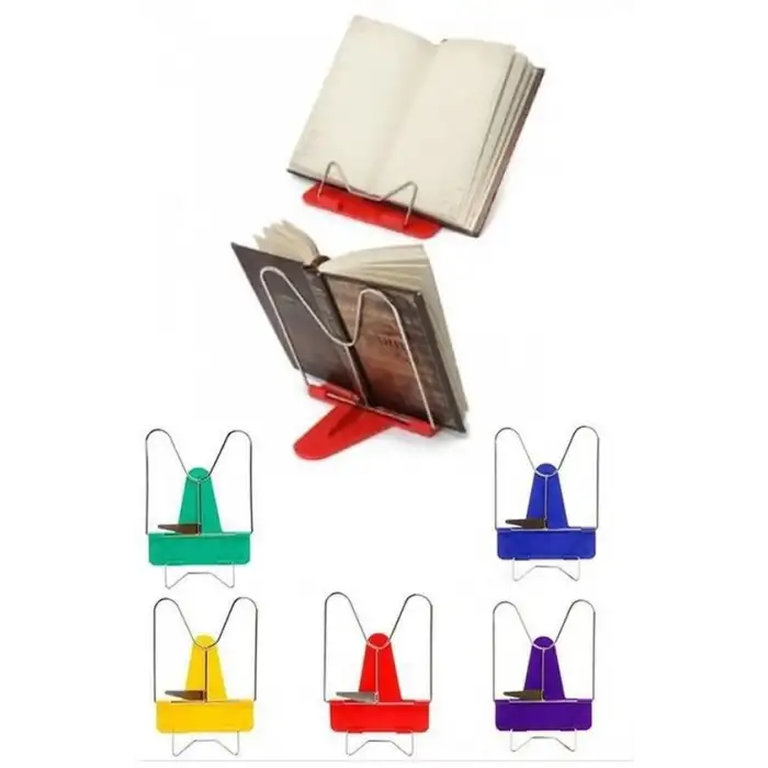 New Portatif Ayarlanabilir Metal Kitap Okuma Standı Aparatı Aleti