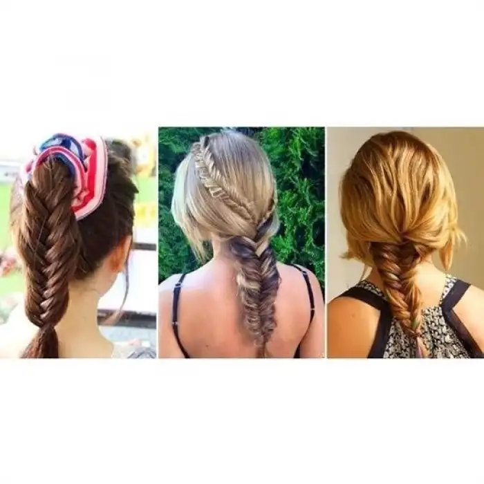 New Pratik Balık Sırtı Yapma ve Saç Ayırma Aleti Aparatı