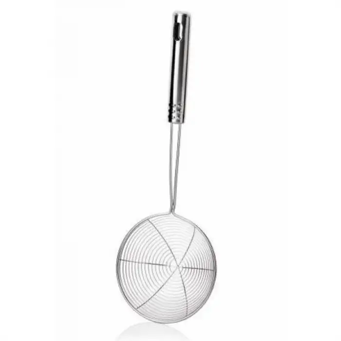 New Pratik Kullanışlı 12 Cm Yağ Kevgiri Kızartma Haşlama Süzgeci