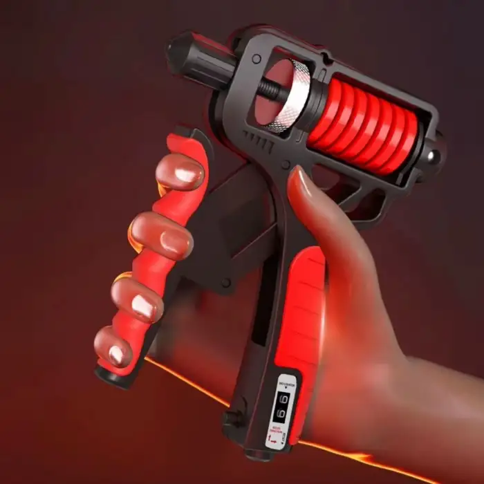 New Profesyonel El Bilek ve Kol Güçlendirici Kavrama Egzersiz Aleti Ayarlanabilir El Yayı