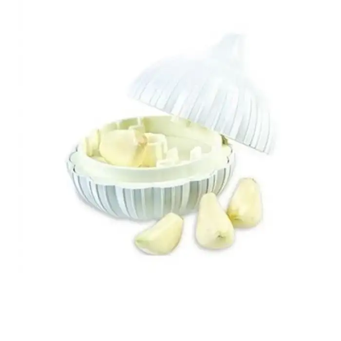 New Sarımsak Şeklinde Pratik Sarımsak Ezici Rendeleyici El Rondosu