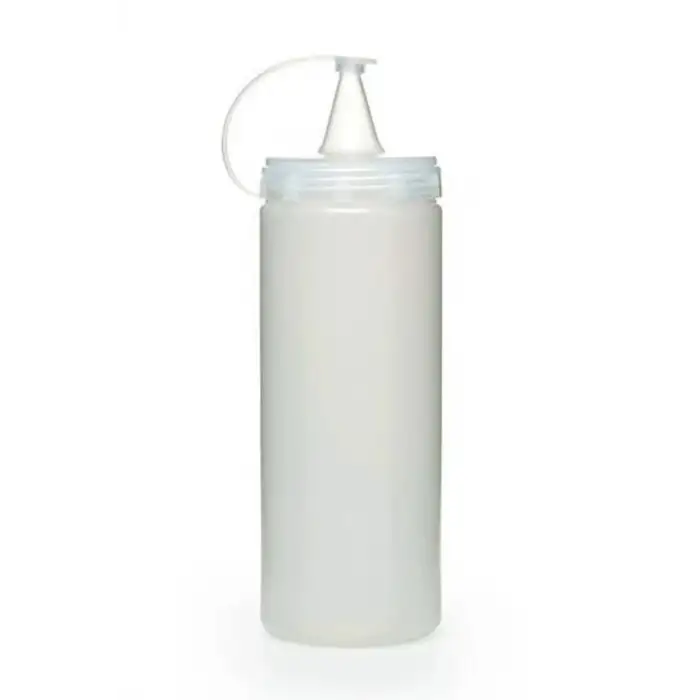 New Şeffaf Kapaklı Sızdırmaz Yağlık Sosluk Şişesi Plastik Yağdanlık 400 ml AP-9028
