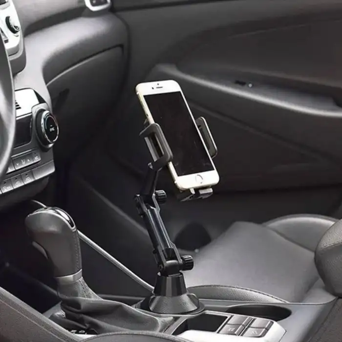 New Teleskopik Araç Bardak Yerine Giren Telefon Tutucu