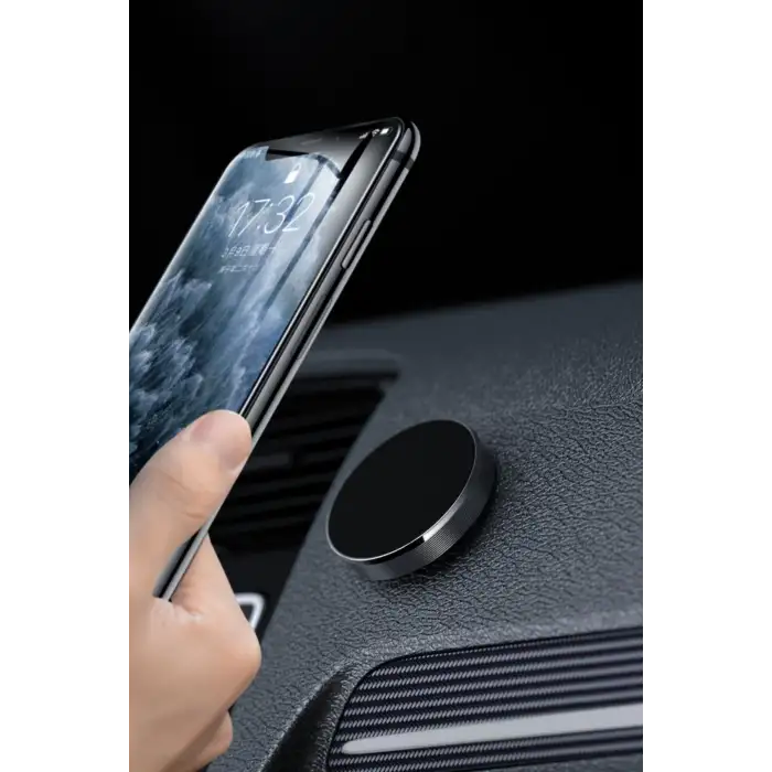 New Tüm Modellerle Uyumlu Manyetik Araç İçi Telefon Tutucu Çok Amaçlı Güçlü Mıknatıs Tutucu