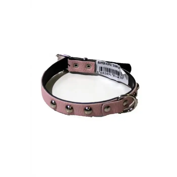 New Yumuşak Dokulu Deri Köpek Gezdirme Boyun Tasması (Large)