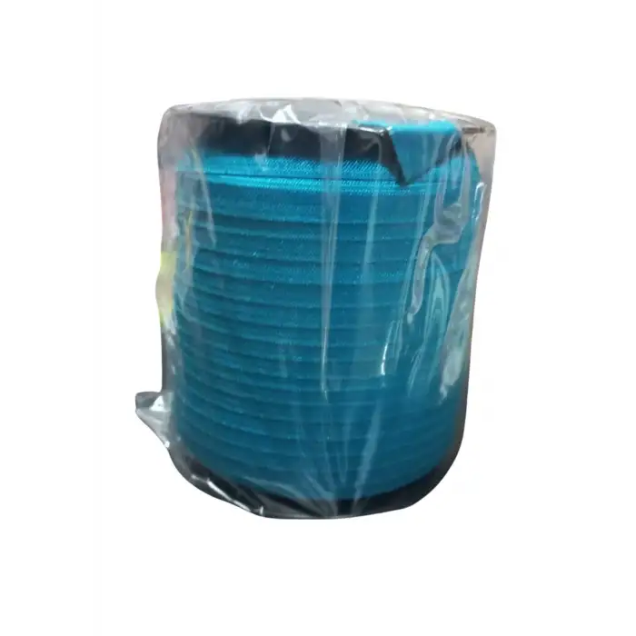 Çamaşır Lastiği Düz 1 cm  1 Metre Petrol Yeşili