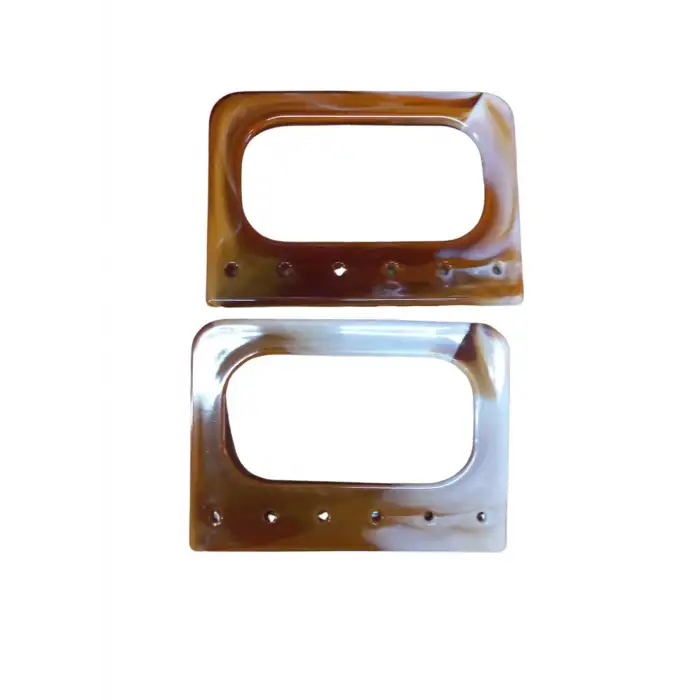 Çanta Sapı Akrilik Kare Delikli 12 cm