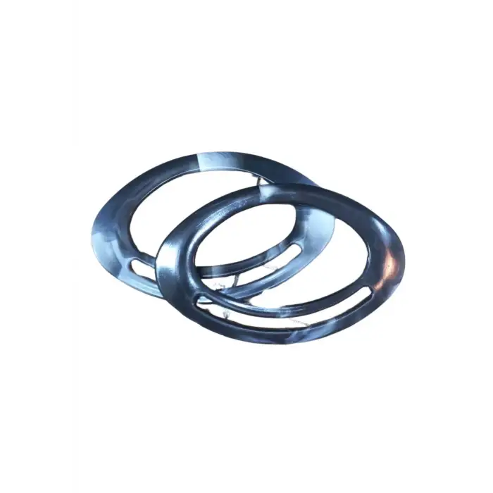 Çanta Sapı Oval Siyah-Beyaz 18 cm