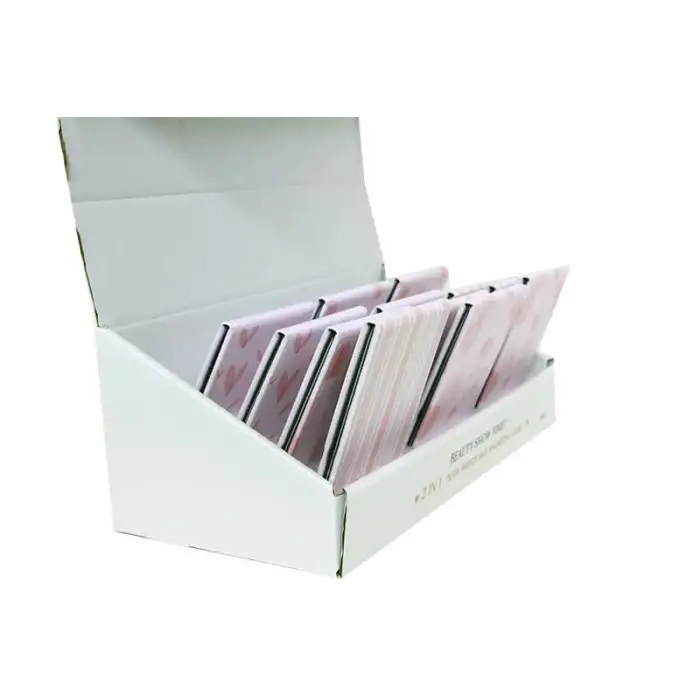 Cep Aynası Standlı Pembe