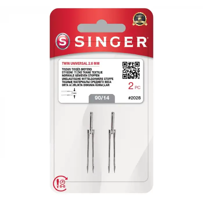 Çift İğne 2Mm. (2Li Blister/14 No.)