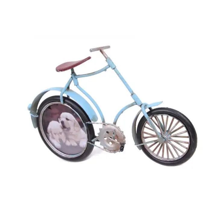 Dekoratif Metal Bisiklet Çerçeveli