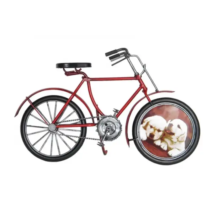 Dekoratif Metal Bisiklet Çerçeveli