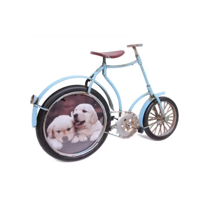 Dekoratif Metal Bisiklet Çerçeveli