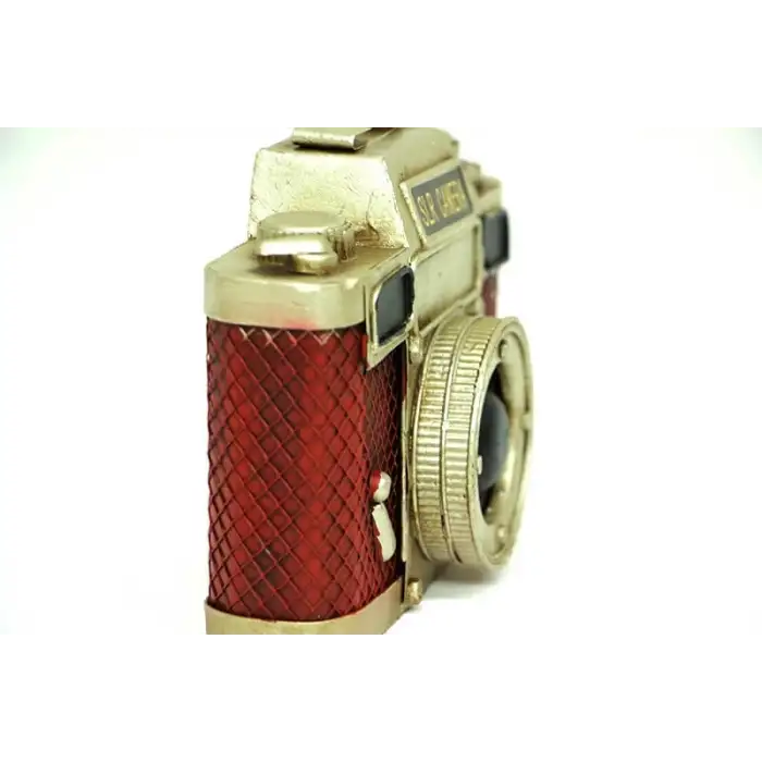 Dekoratif Metal Fotoğraf Makinesi