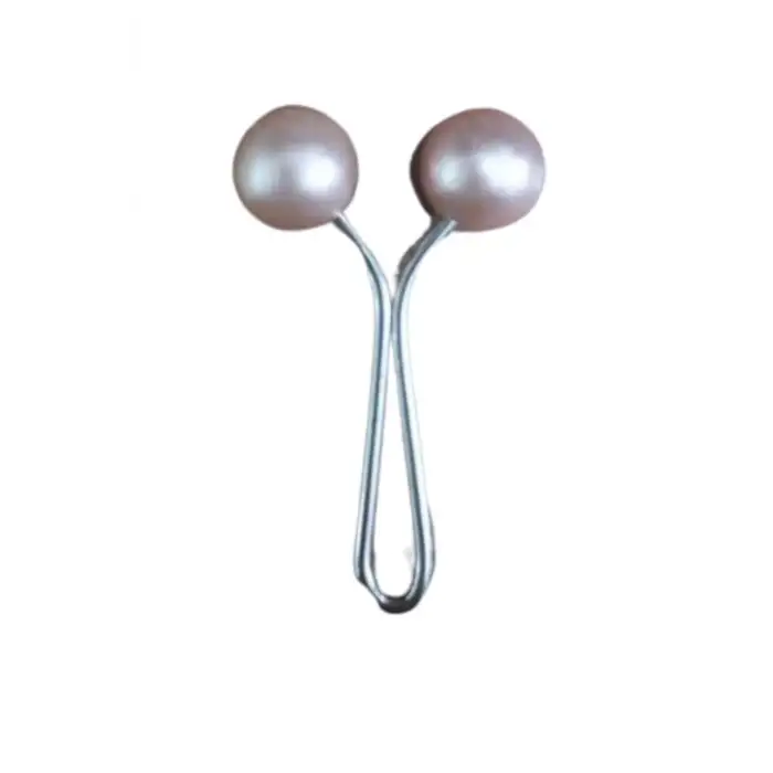 Eşarp Klipsi Top Model Düz Somon 1 Adet