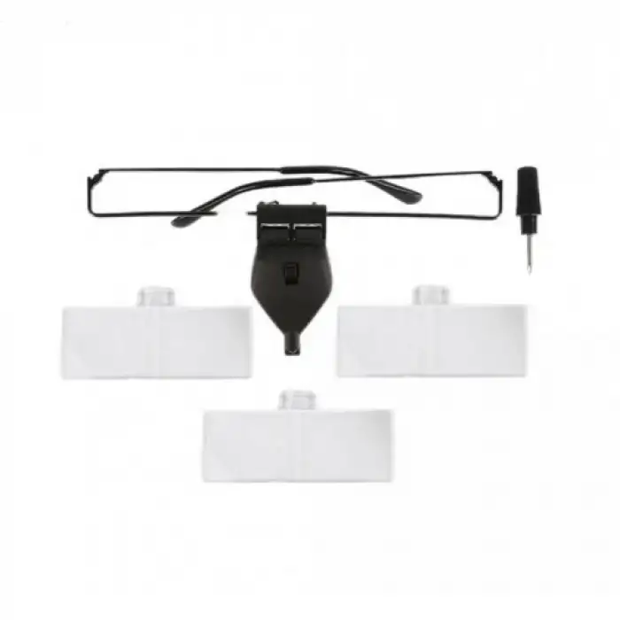 Gözlük Modeli  1.5x,2.5x,3.5x 3 Adet Lensi Gözlük Büyüteç