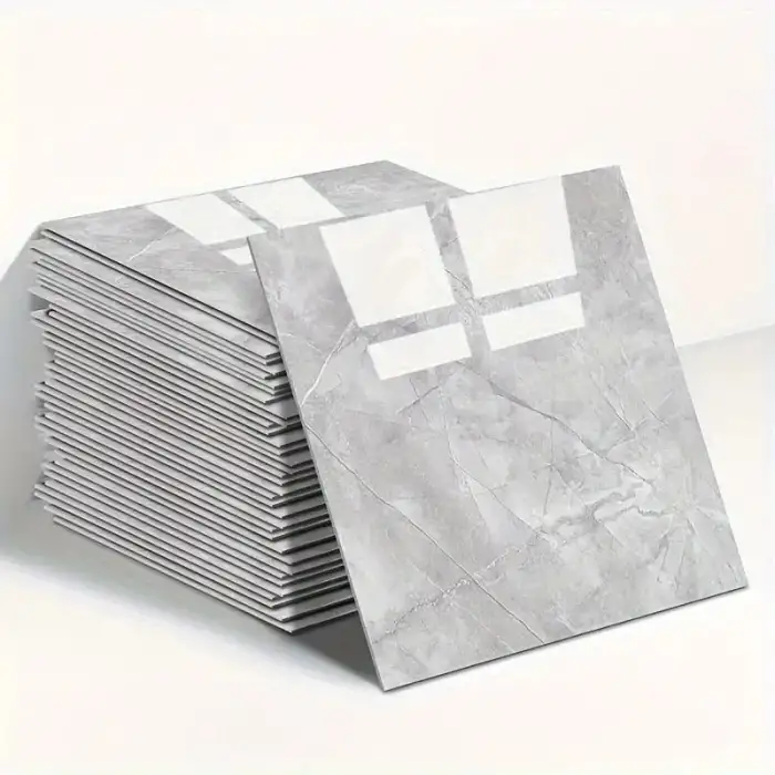 Gri Mermer Desen Du Sticker (30*30)