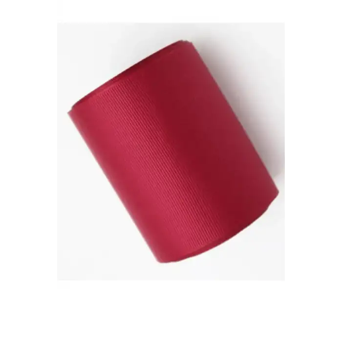 Grogren Kurdele 3 cm 10 Metre  Bordo