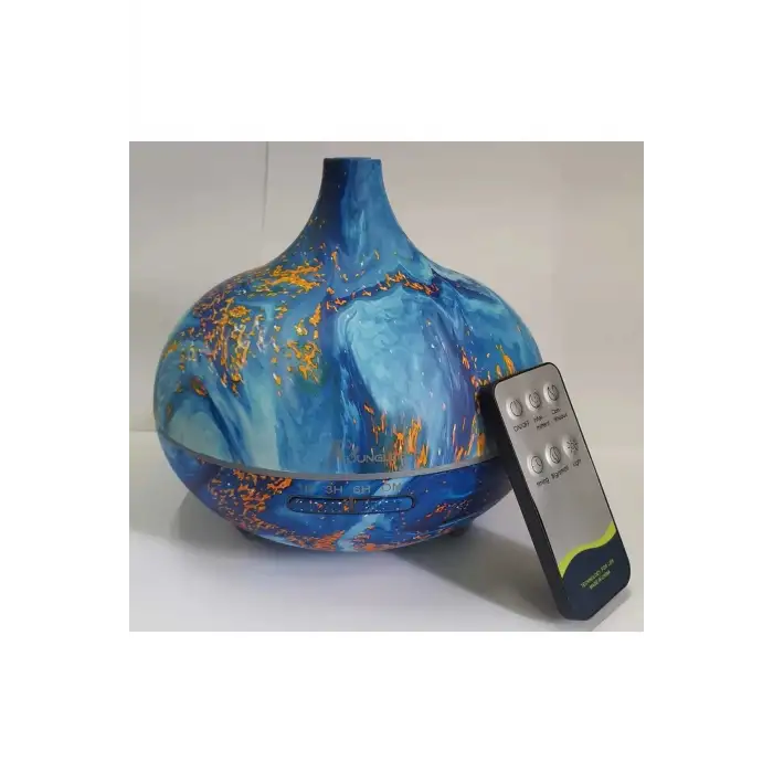 Hava Nemlendirici 7 Led Işıklı Aromatik Oda Kokusu 550 Ml Difüzörü Buhar Nemlendırıcı