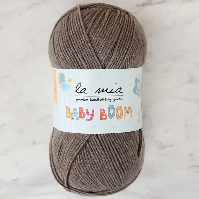 La Mia Baby Boom Gri El Örgü İpi - 1921 - 34143