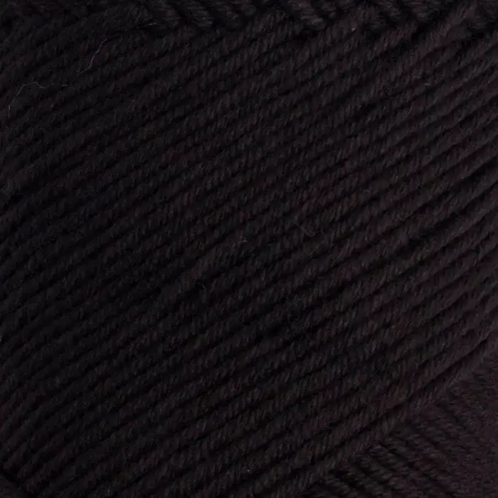 La Mia Baby Cotton Siyah El Örgü İpi - L006 - 33647