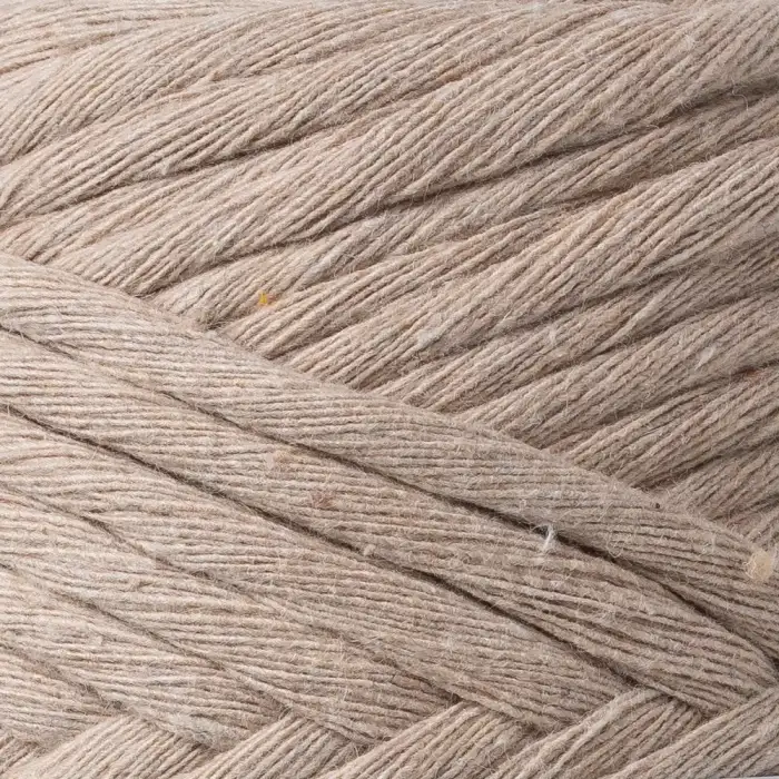 La Mia Boho Açık Bej Büküm Makrome İpi - L049 - 33984