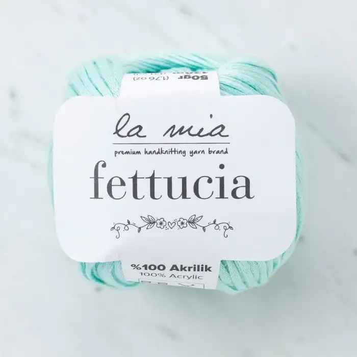La Mia Fettucia Su Yeşili El Örgü İpi - L072 - 33892