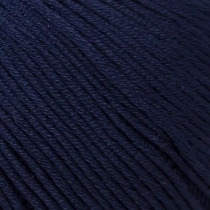 La Mia Mercerized Cotton Koyu Mavi El Örgü İpi - 117 - 33590