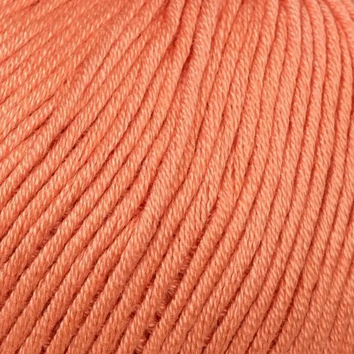 La Mia Mercerized Cotton Turuncu El Örgü İpi - 201 - 33581