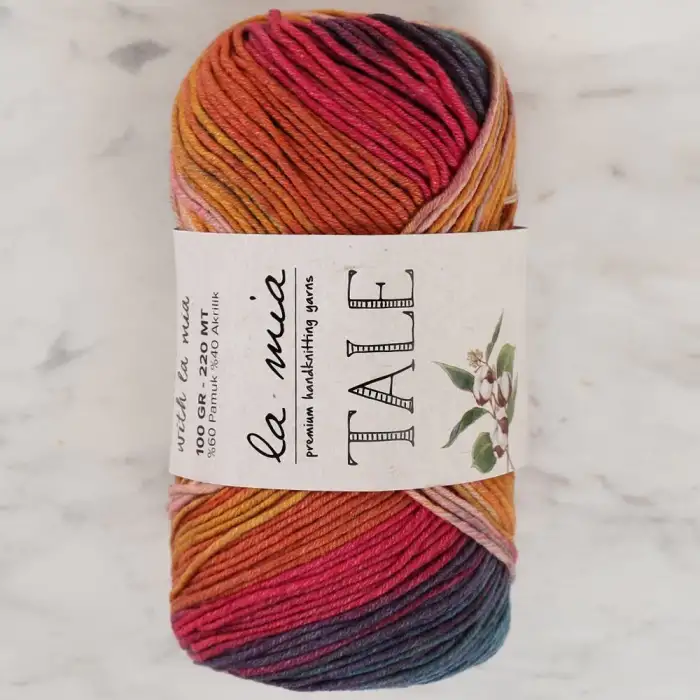 La Mia Tale Ebruli El Örgü İpi - LM016