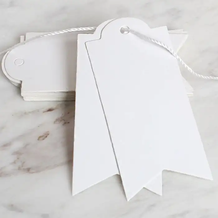 Loren 10lu Flama Beyaz Etiket ve Klipsli Etiket İ