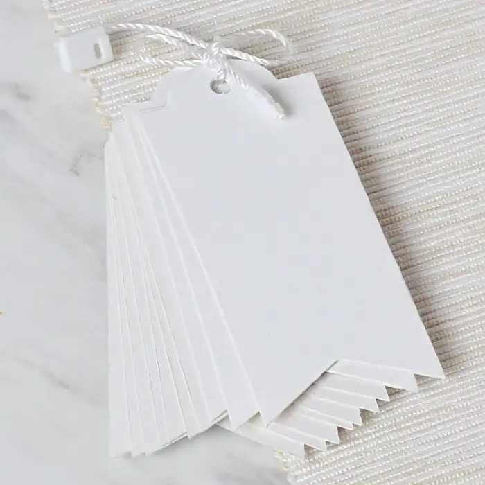 Loren 10lu Flama Beyaz Etiket ve Klipsli Etiket İ