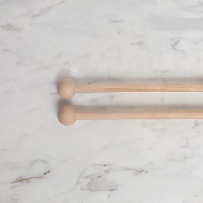 Loren 25 cm 1 Çift Ahşap Çubuk Başlıklı