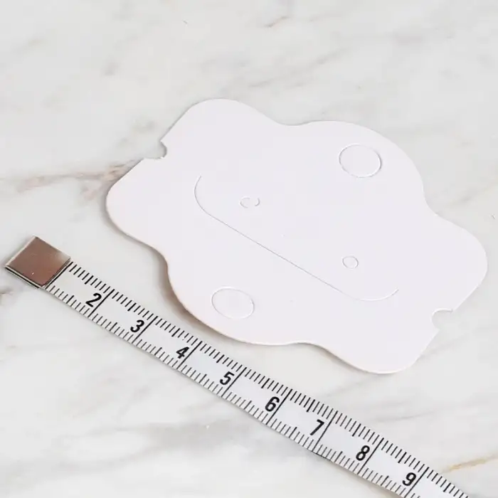 Loren 25li Beyaz Takı Kolye Kartı