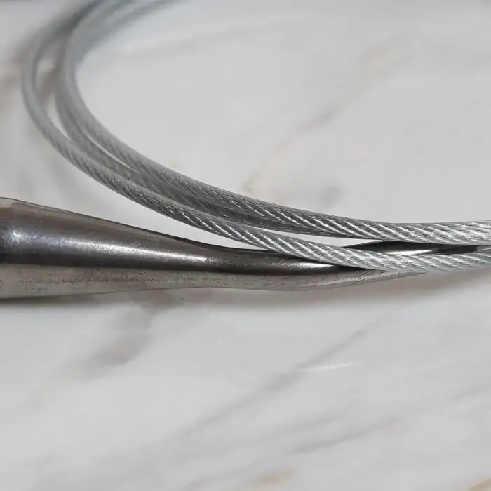 Loren Crafts 10 mm Çelik Misinalı Şiş 100 cm