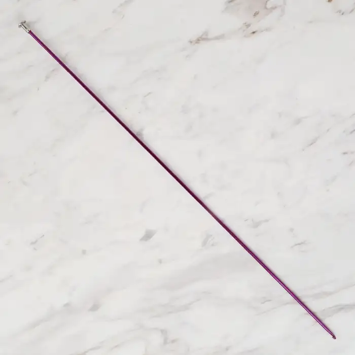 Loren Crafts 2,5 mm 35 cm Mor Renkli Metal Gagalı