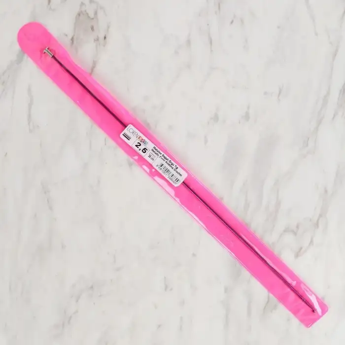 Loren Crafts 2,5 mm 35 cm Mor Renkli Metal Gagalı