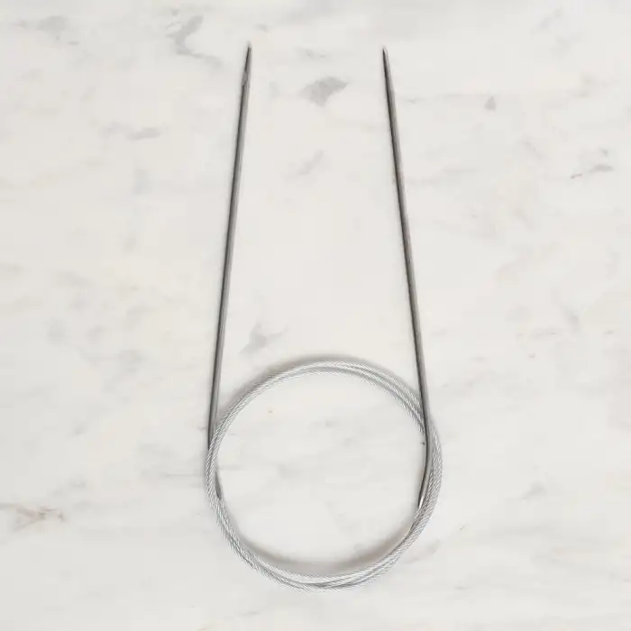 Loren Crafts 2.5 mm Çelik Misinalı Şiş 100 cm